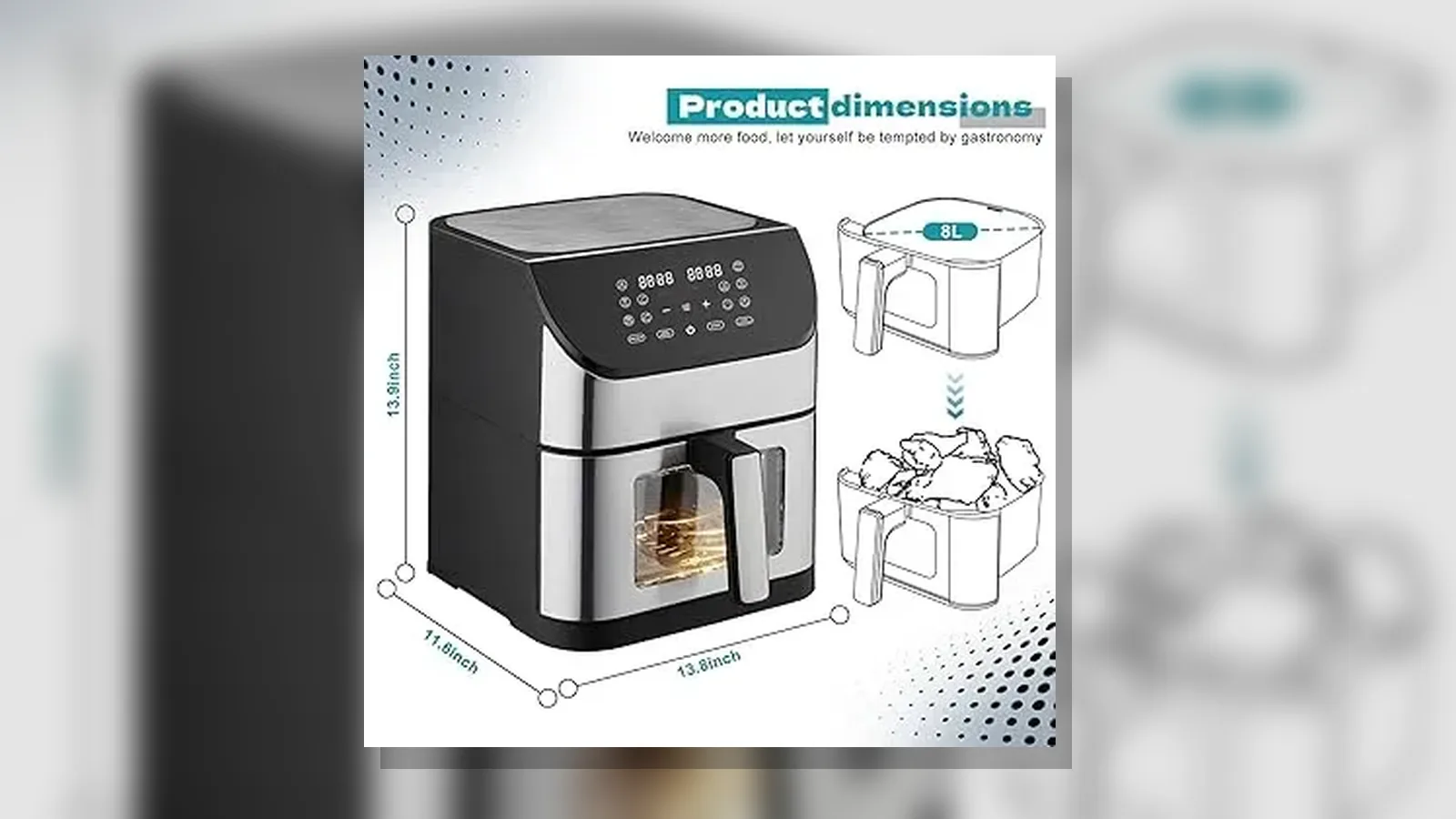 what size air fryer do i need uk hero image